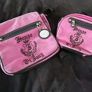 Little Girls Bag with matching Lunch Box.